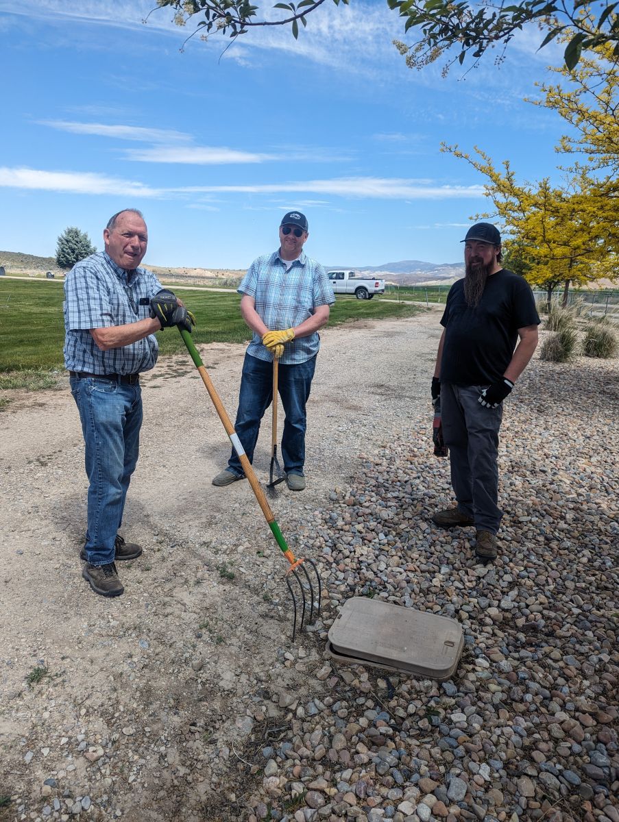 Mayor Steve Anderson, Aaron Peterson, & Councilman Keston Christiansen 